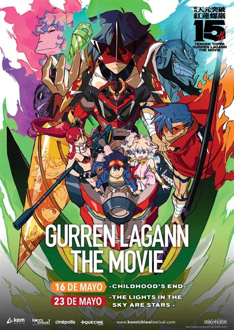 myflixer gurren lagann|Gurren Lagann The Lights In The Sky Are Stars .